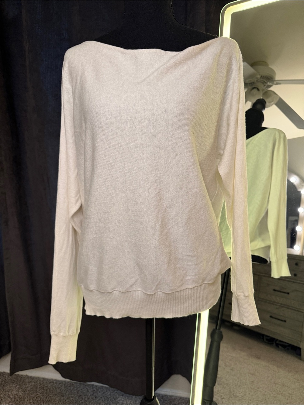 Minnie Rose Boatneck Top
